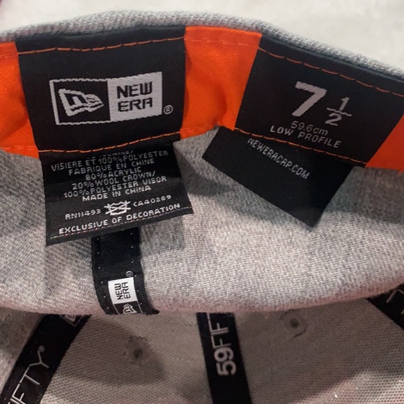 New Era NFL Broncos, 59 Fifty, Low Profile Size 7 1/2 - Picture 6 of 6